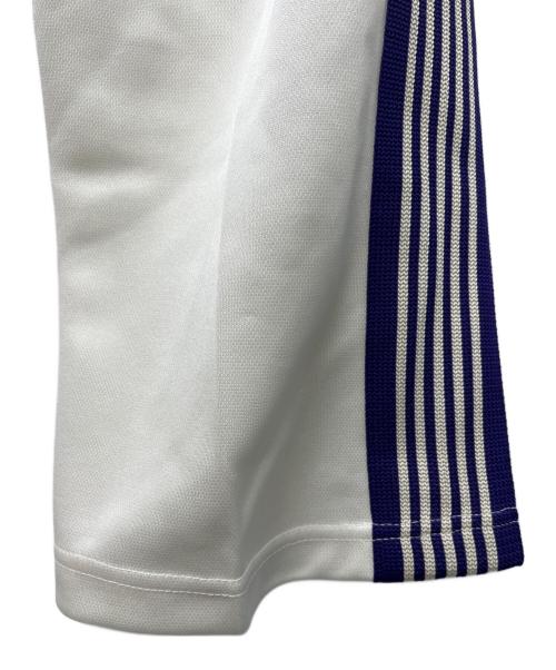 Needles（ニードルズ）Needles (ニードルズ) トラックパンツ ホワイト×パープル サイズ:Xsの古着・服飾アイテム