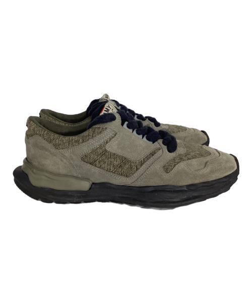 NIGEL CABOURN（ナイジェルケーボン）NIGEL CABOURN (ナイジェルケーボン) MIHARA YASUHIRO (ミハラヤスヒロ) スニーカー オリーブ サイズ:28.5の古着・服飾アイテム