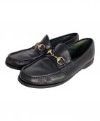 GUCCIグッチ）の古着「ビットローファー」｜ブラック