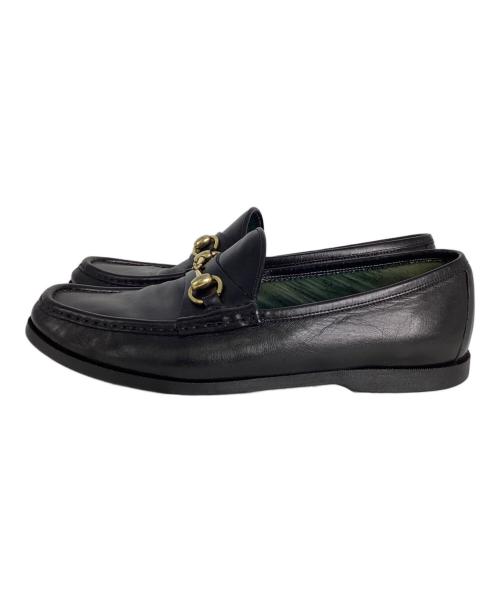 GUCCI（グッチ）GUCCI (グッチ) ビットローファー ブラック サイズ:SIZE 42 1/2の古着・服飾アイテム