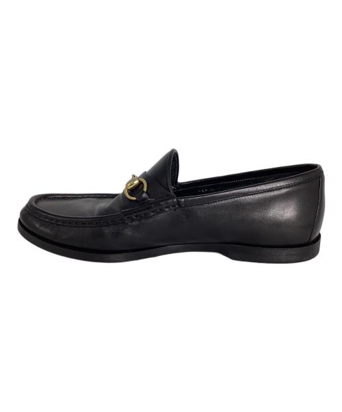 GUCCI（グッチ）GUCCI (グッチ) ビットローファー ブラック サイズ:SIZE 42 1/2の古着・服飾アイテム