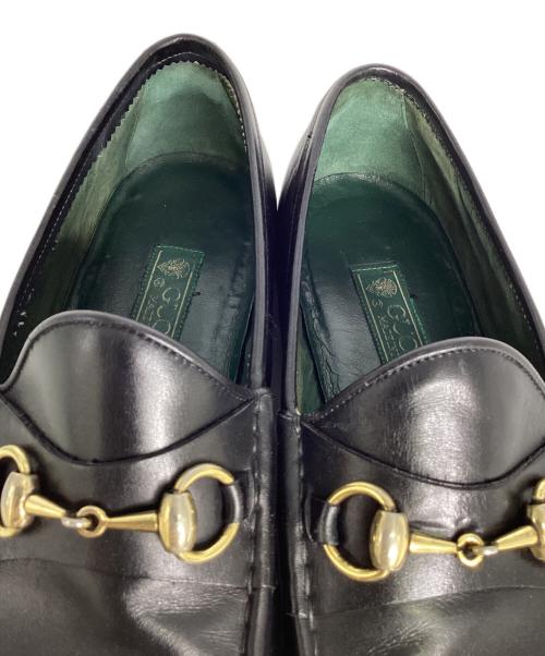 GUCCI（グッチ）GUCCI (グッチ) ビットローファー ブラック サイズ:SIZE 42 1/2の古着・服飾アイテム