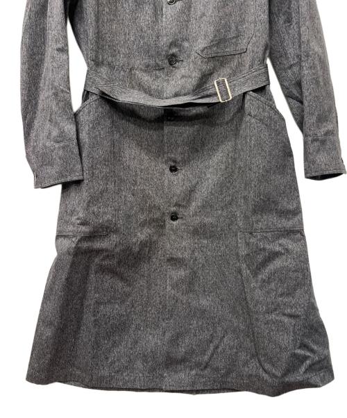 ヴィンテージ（ヴィンテージ）ヴィンテージ (ヴィンテージ/ビンテージ) アトリエコート ブラックシャンブレー サイズ:不明の古着・服飾アイテム