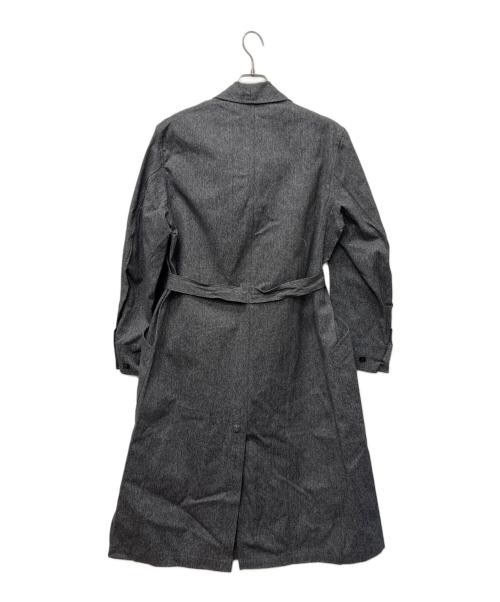 ヴィンテージ（ヴィンテージ）ヴィンテージ (ヴィンテージ/ビンテージ) アトリエコート ブラックシャンブレー サイズ:不明の古着・服飾アイテム