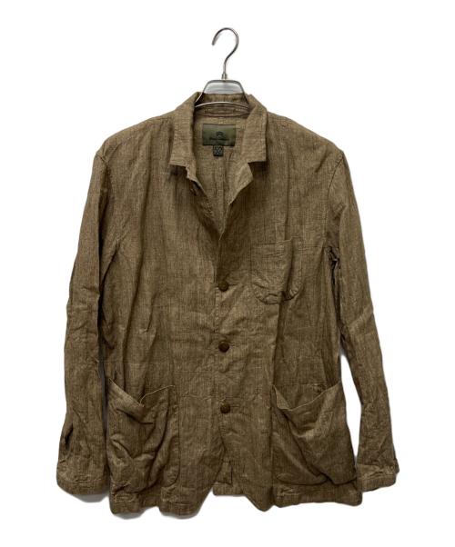 NIGEL CABOURN（ナイジェルケーボン）NIGEL CABOURN (ナイジェルケーボン) リネンジャケット ベージュ サイズ:５２の古着・服飾アイテム