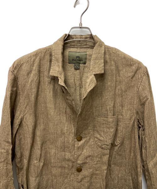 NIGEL CABOURN（ナイジェルケーボン）NIGEL CABOURN (ナイジェルケーボン) リネンジャケット ベージュ サイズ:５２の古着・服飾アイテム