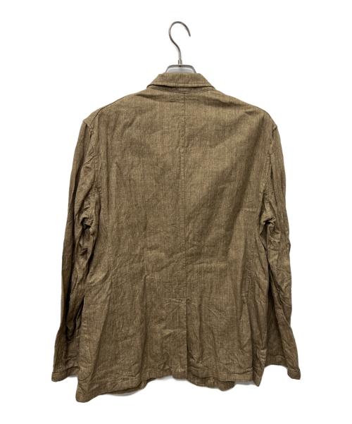 NIGEL CABOURN（ナイジェルケーボン）NIGEL CABOURN (ナイジェルケーボン) リネンジャケット ベージュ サイズ:５２の古着・服飾アイテム