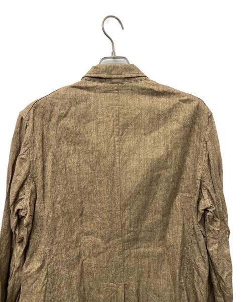 NIGEL CABOURN（ナイジェルケーボン）NIGEL CABOURN (ナイジェルケーボン) リネンジャケット ベージュ サイズ:５２の古着・服飾アイテム
