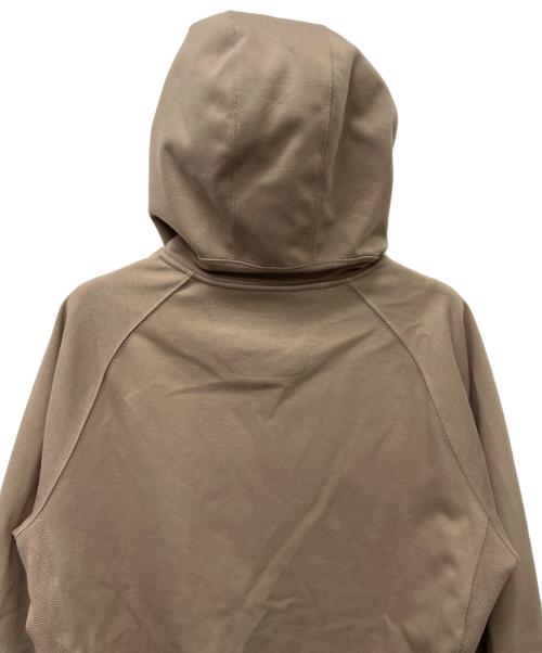 meanswhile（ミーンズワイル）meanswhile (ミーンズワイル) Water-Repellent Breathe Cloth Hoodie Olive ベージュ サイズ:３の古着・服飾アイテム