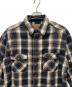 ST JOHN'S BAY (セントジョンズベイ) 長袖シャツ ブラック×ベージュ サイズ:Ｌ：7000円