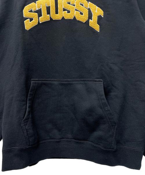 stussy（ステューシー）stussy (ステューシー) プルオーバーシャツ ブラック サイズ:ＸＬの古着・服飾アイテム
