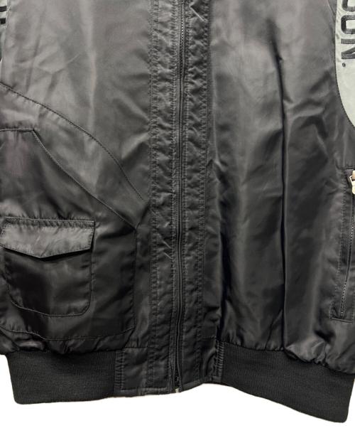 HARLEY-DAVIDSON（ハーレーダビッドソン）HARLEY-DAVIDSON (ハーレーダビッドソン) ナイロンジャケット グレー×ブラック サイズ:不明の古着・服飾アイテム