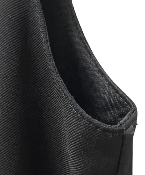 anuke（アンヌーク）anuke (アンヌーク) ノースリーブ・キャミソールワンピース ブラック サイズ:３８の古着・服飾アイテム