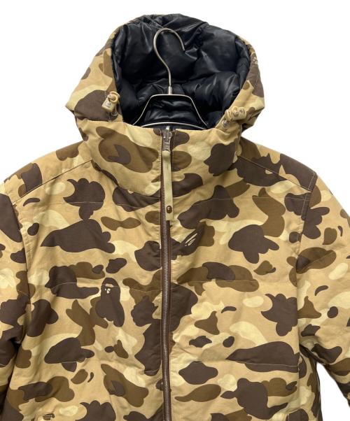 A BATHING APE（ア ベイシング エイプ）A BATHING APE (ア ベイシング エイプ) ダウンジャケット オリーブ サイズ:ＸＬの古着・服飾アイテム