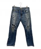 A BATHING APEア ベイシング エイプ）の古着「デニムパンツ」｜インディゴ