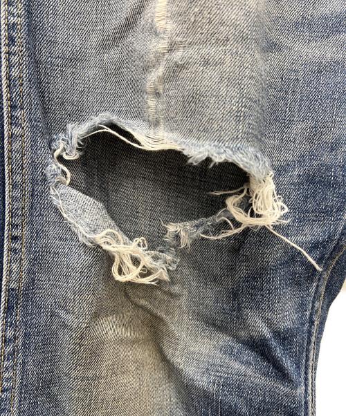 A BATHING APE（ア ベイシング エイプ）A BATHING APE (ア ベイシング エイプ) デニムパンツ インディゴ サイズ:Ｌの古着・服飾アイテム