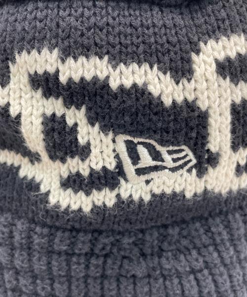 New Era（ニューエラ）New Era (ニューエラ) ニットバケット ブラック×ホワイトの古着・服飾アイテム