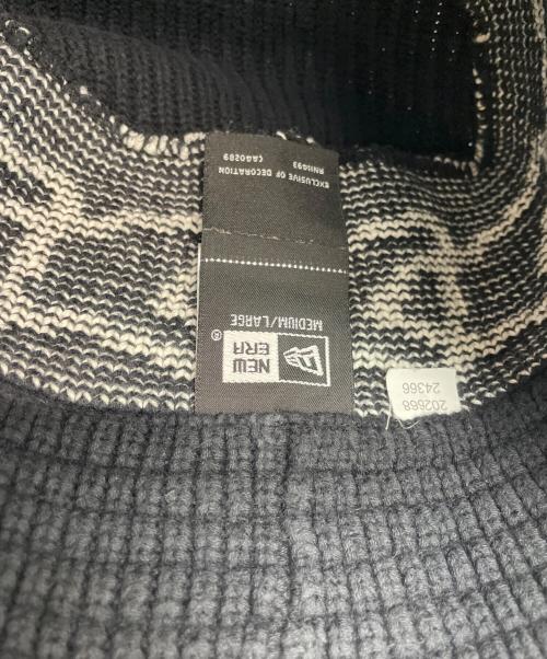New Era（ニューエラ）New Era (ニューエラ) ニットバケット ブラック×ホワイトの古着・服飾アイテム