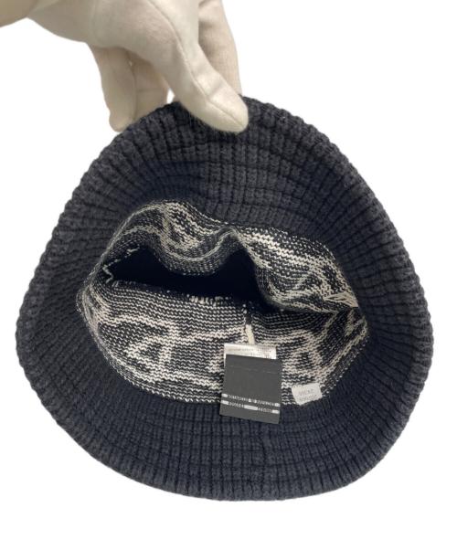 New Era（ニューエラ）New Era (ニューエラ) ニットバケット ブラック×ホワイトの古着・服飾アイテム