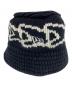 New Era（ニューエラ）の古着「ニットバケット」｜ブラック×ホワイト