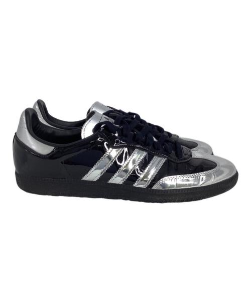adidas（アディダス）adidas (アディダス) ATMOS (アトモス) スニーカー ブラック×シルバー サイズ:SIZE 27.5cmの古着・服飾アイテム