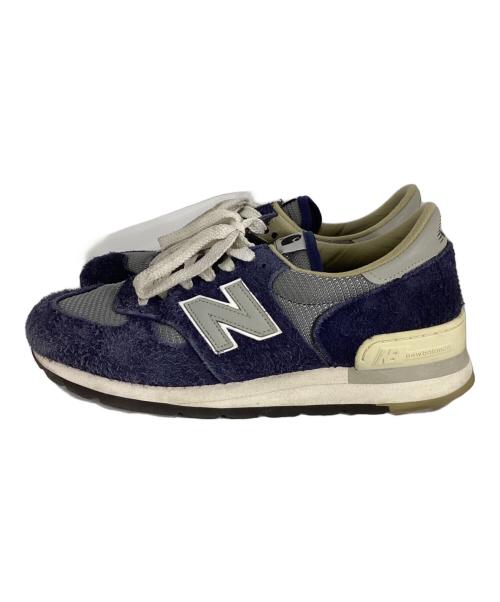 NEW BALANCE（ニューバランス）NEW BALANCE (ニューバランス) CarHartt (カーハート) スニーカー ネイビー サイズ:CM27.5の古着・服飾アイテム