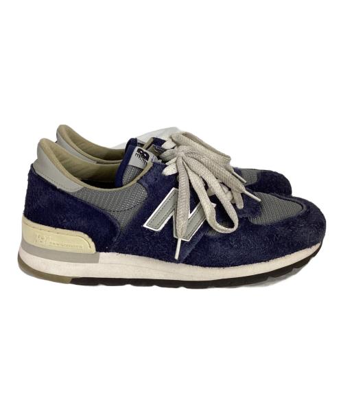 NEW BALANCE（ニューバランス）NEW BALANCE (ニューバランス) CarHartt (カーハート) スニーカー ネイビー サイズ:CM27.5の古着・服飾アイテム