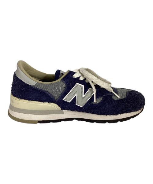 NEW BALANCE（ニューバランス）NEW BALANCE (ニューバランス) CarHartt (カーハート) スニーカー ネイビー サイズ:CM27.5の古着・服飾アイテム