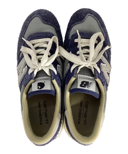 NEW BALANCE（ニューバランス）NEW BALANCE (ニューバランス) CarHartt (カーハート) スニーカー ネイビー サイズ:CM27.5の古着・服飾アイテム