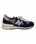 中古・古着 NEW BALANCE (ニューバランス) CarHartt (カーハート) スニーカー ネイビー サイズ:CM27.5：10000円