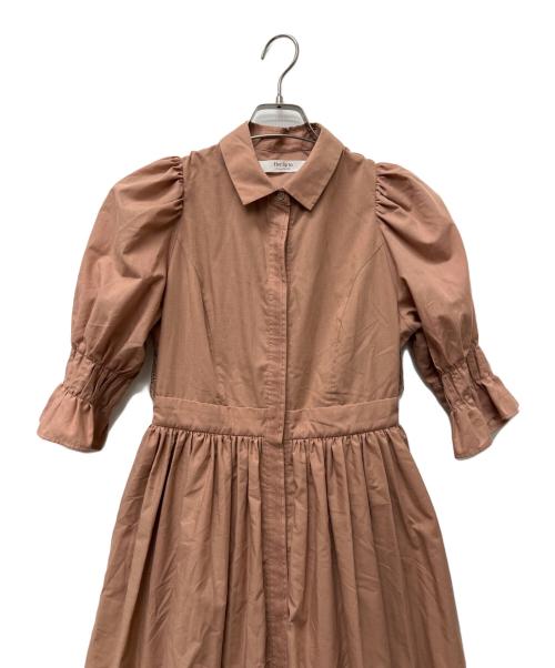 HER LIP TO（ハーリップトゥ）HER LIP TO (ハーリップトゥ) 長袖ワンピース ピンク サイズ:Ｍの古着・服飾アイテム