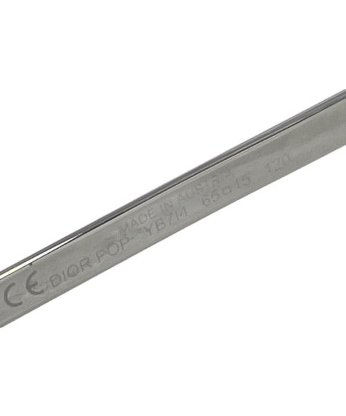 Christian Dior（クリスチャン ディオール）Christian Dior (クリスチャン ディオール) MINIPOPリムレス サングラス ライトグレー サイズ:65□15-120の古着・服飾アイテム