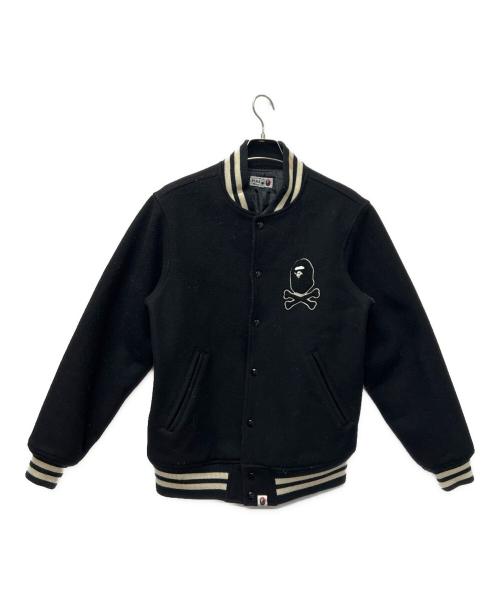 A BATHING APE（ア ベイシング エイプ）A BATHING APE (ア ベイシング エイプ) スタジャン ブラック サイズ:ＸＬの古着・服飾アイテム
