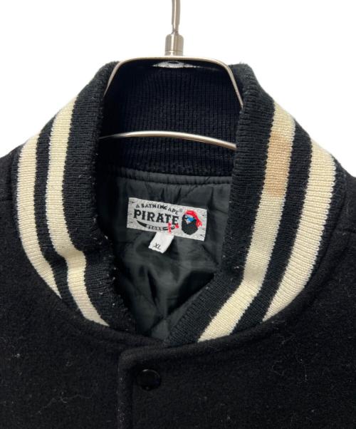 A BATHING APE（ア ベイシング エイプ）A BATHING APE (ア ベイシング エイプ) スタジャン ブラック サイズ:ＸＬの古着・服飾アイテム