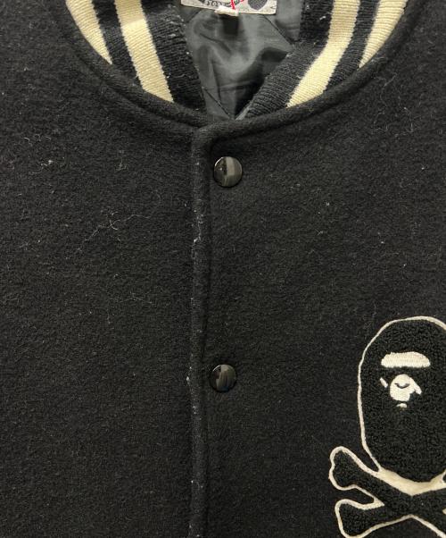 A BATHING APE（ア ベイシング エイプ）A BATHING APE (ア ベイシング エイプ) スタジャン ブラック サイズ:ＸＬの古着・服飾アイテム