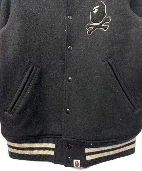 A BATHING APE（ア ベイシング エイプ）A BATHING APE (ア ベイシング エイプ) スタジャン ブラック サイズ:ＸＬの古着・服飾アイテム