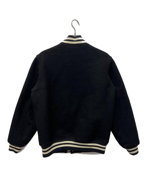 A BATHING APE（ア ベイシング エイプ）A BATHING APE (ア ベイシング エイプ) スタジャン ブラック サイズ:ＸＬの古着・服飾アイテム