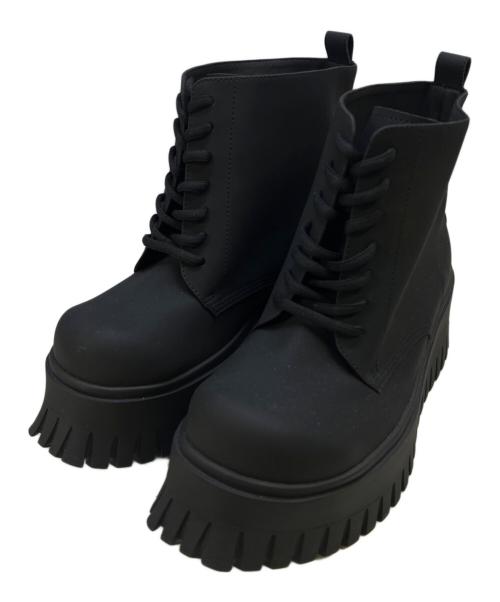 Mikio Sakabe（ミキオサカベ）Mikio Sakabe (ミキオサカベ) Worker Boots ブラック サイズ:28の古着・服飾アイテム