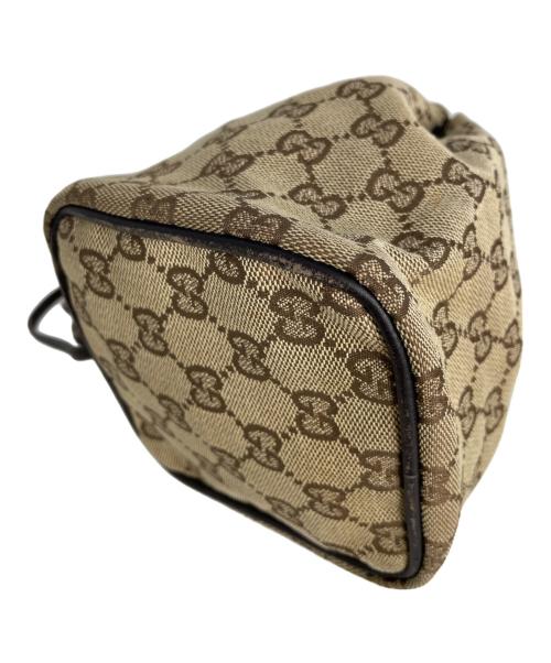 GUCCI（グッチ）GUCCI (グッチ) 巾着 ブラウンの古着・服飾アイテム