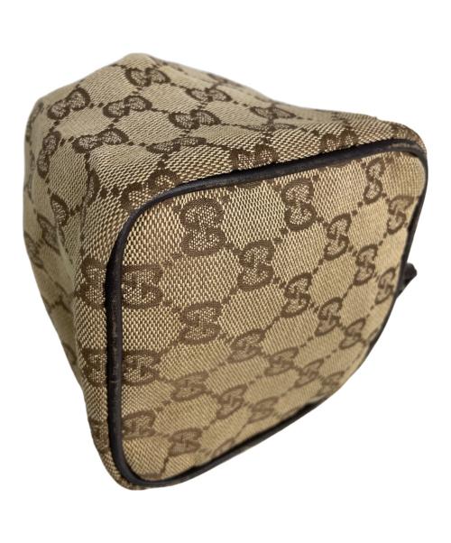GUCCI（グッチ）GUCCI (グッチ) 巾着 ブラウンの古着・服飾アイテム