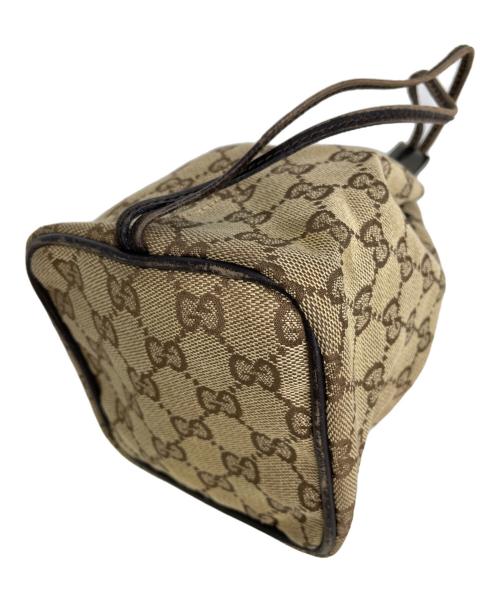 GUCCI（グッチ）GUCCI (グッチ) 巾着 ブラウンの古着・服飾アイテム
