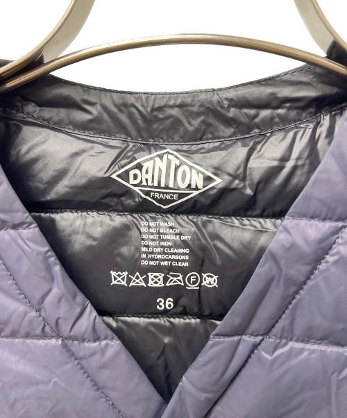 DANTON（ダントン）DANTON (ダントン) ダウンベスト ネイビー サイズ:36の古着・服飾アイテム