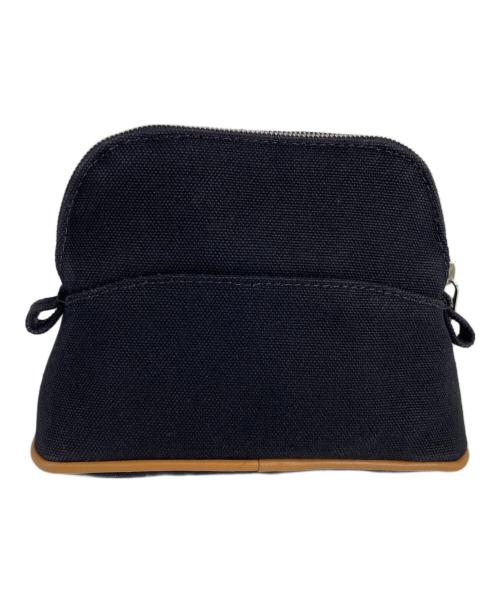 HERMES（エルメス）HERMES (エルメス) コスメポーチ ブラックの古着・服飾アイテム