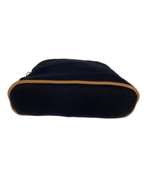 HERMES（エルメス）HERMES (エルメス) コスメポーチ ブラックの古着・服飾アイテム