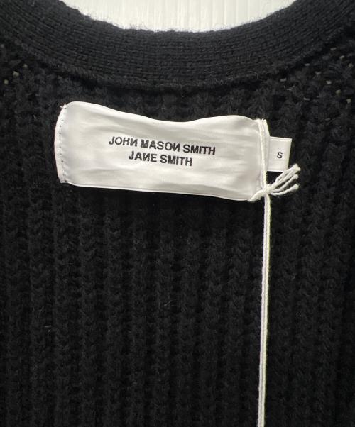 JOHN MASON SMITH（ジョンメイソンスミス）JOHN MASON SMITH (ジョンメイソンスミス) OVER SIZE V NECK KINT ブラック サイズ:Ｓの古着・服飾アイテム