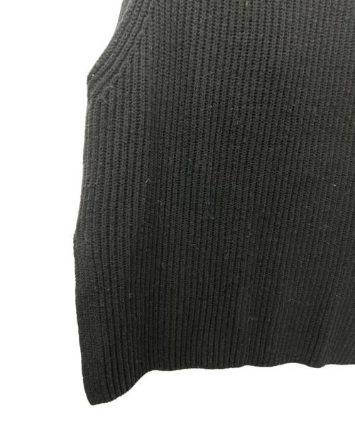 JOHN MASON SMITH（ジョンメイソンスミス）JOHN MASON SMITH (ジョンメイソンスミス) OVER SIZE V NECK KINT ブラック サイズ:Ｓの古着・服飾アイテム