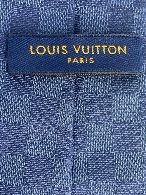LOUIS VUITTON（ルイ ヴィトン）LOUIS VUITTON (ルイ ヴィトン) ネクタイ ブルー サイズ:-の古着・服飾アイテム