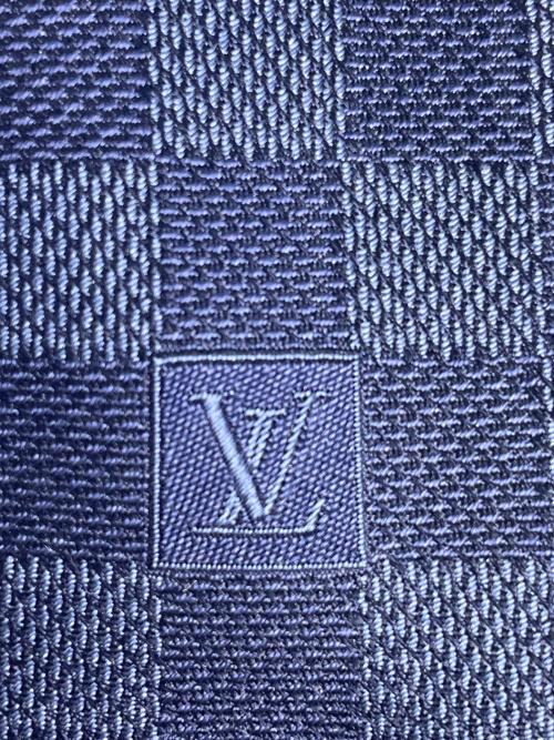LOUIS VUITTON（ルイ ヴィトン）LOUIS VUITTON (ルイ ヴィトン) ネクタイ ブルー サイズ:-の古着・服飾アイテム
