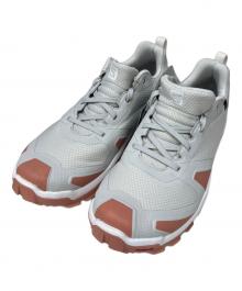 SALOMON（サロモン）の古着「ローカットスニーカー」｜グレー×ピンク