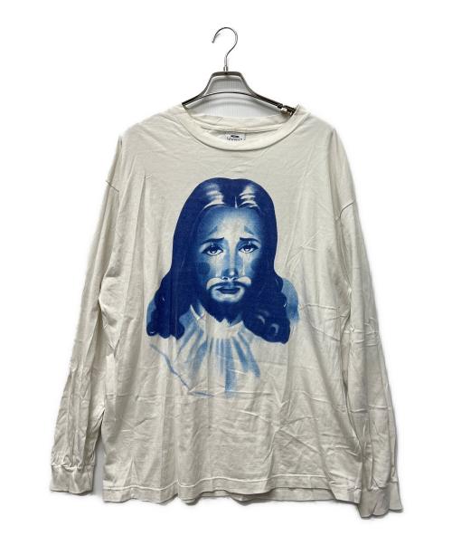 SAINT MICHAEL（セントマイケル）SAINT MICHAEL (セントマイケル) ロングカットソー ホワイト サイズ:XXLの古着・服飾アイテム